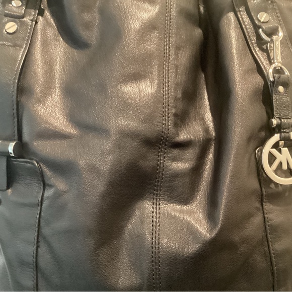 Michael Kors black double handle handbag - Picture 2 of 4